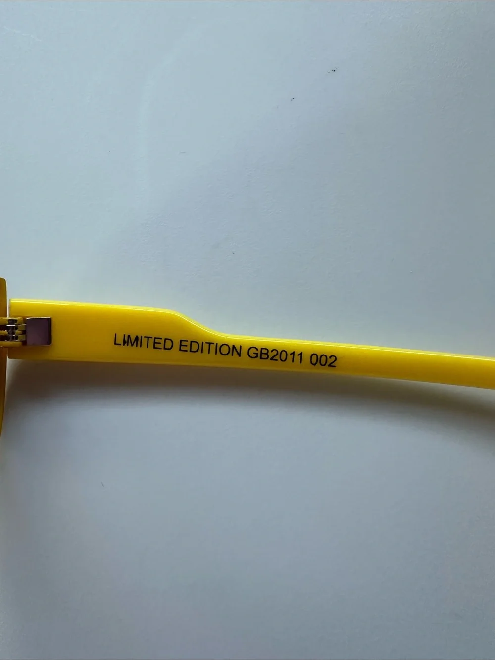 Gaga’s Workshop Limited Edition Yellow and Black Sunglasses Barney’s New York